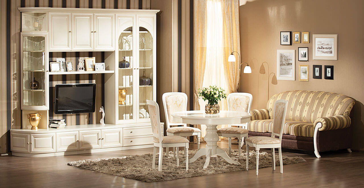  Donatello Tables and Chairs in color avorio