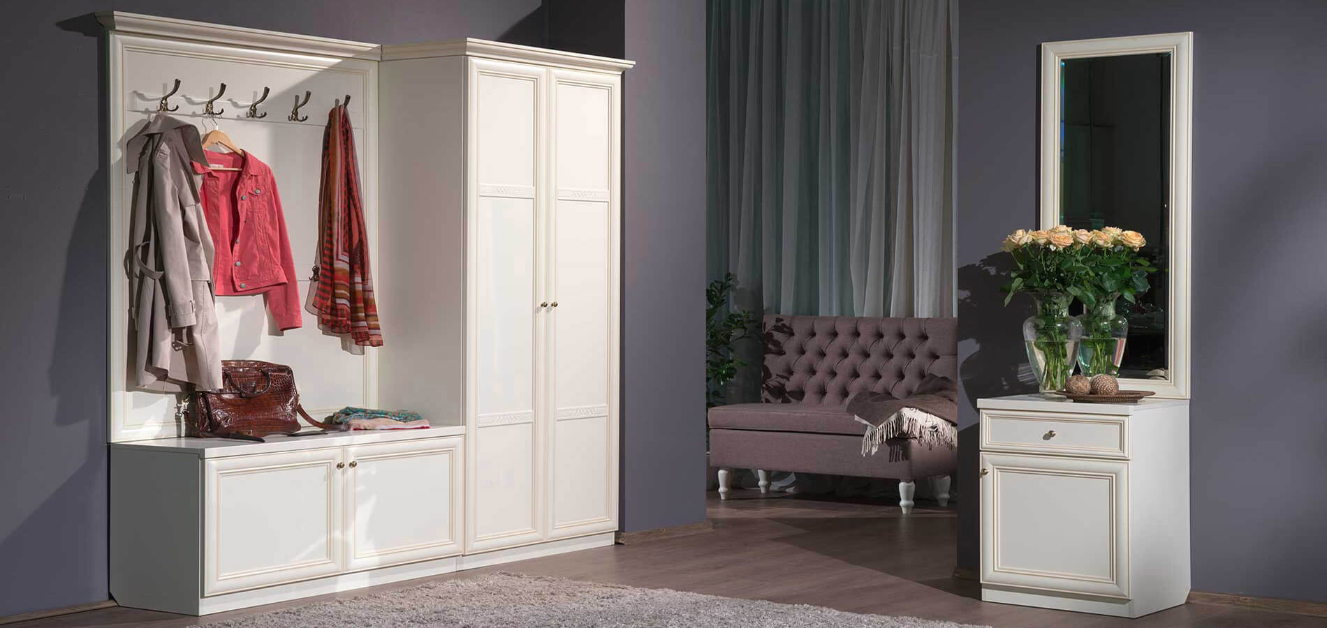 Prestige avorio Hall furniture