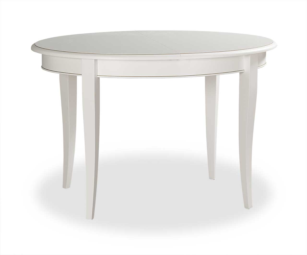 Veneto Table and Angela, Regina bianco Chairs 