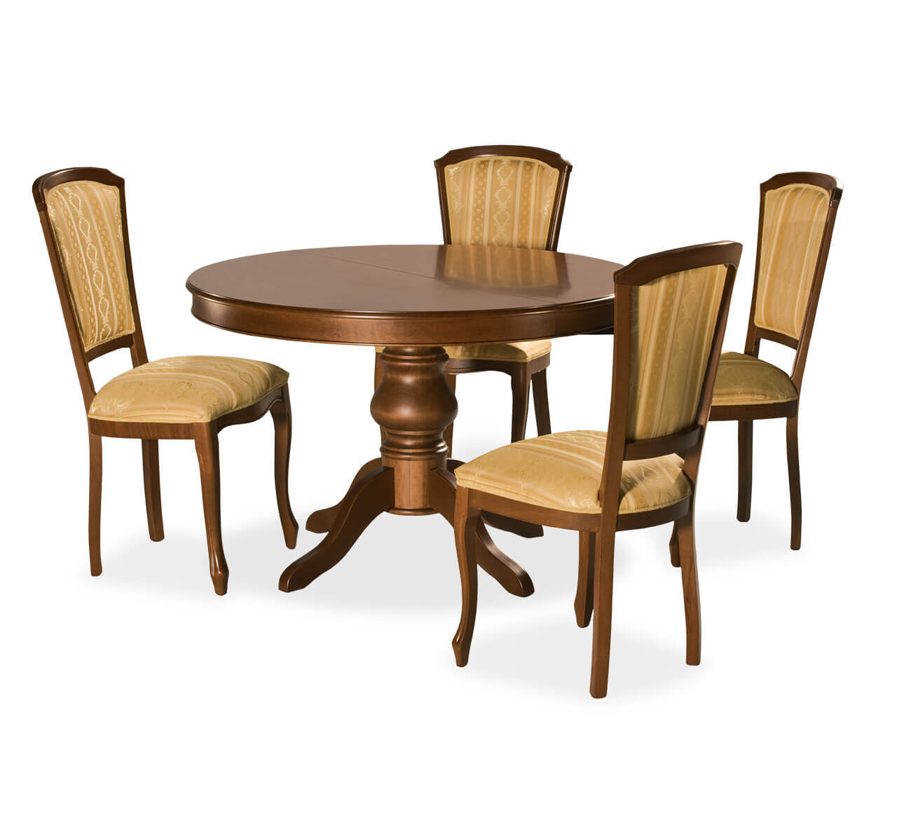 Donatello noce Tables and noce Chairs 