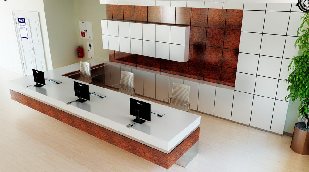 Reception сounters – individual design!