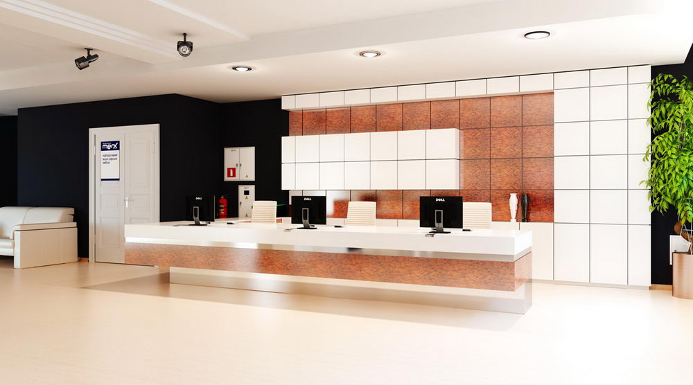 Reception сounters – individual design!