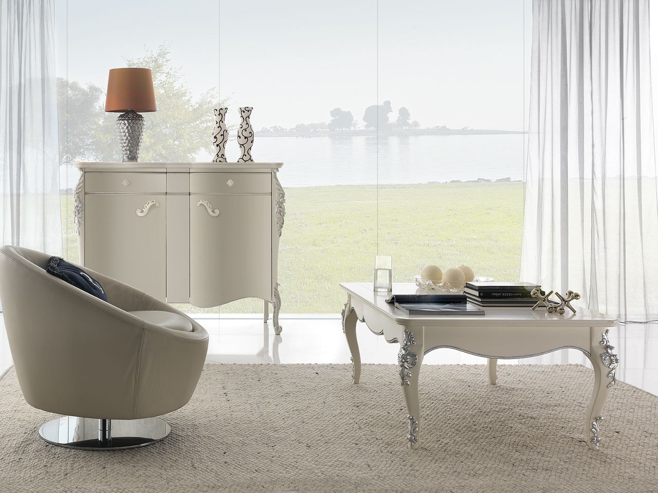 Modenese Gastone Factory, Tables and chairs 