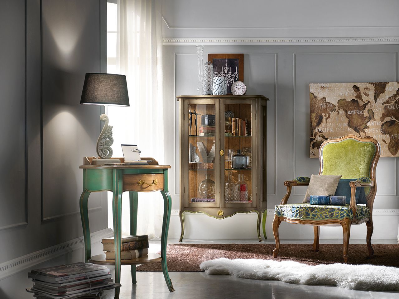 Modenese Gastone Factory, Tables and chairs 