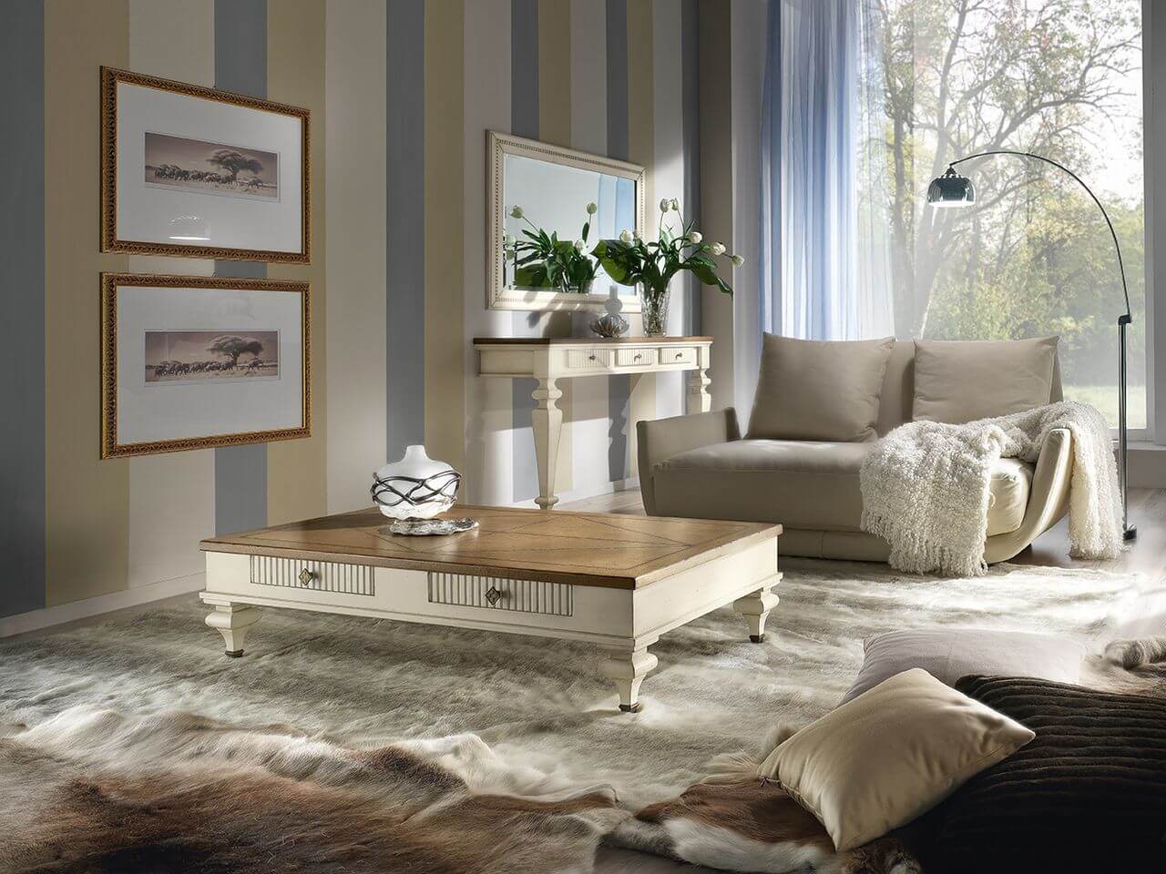 Modenese Gastone Factory, Tables and chairs 