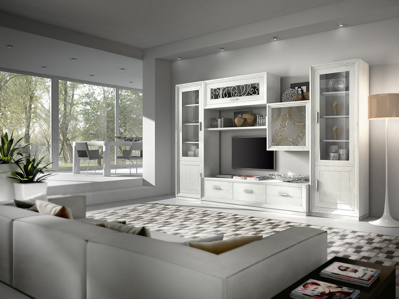 Modenese Gastone Factory, Furniture walls  