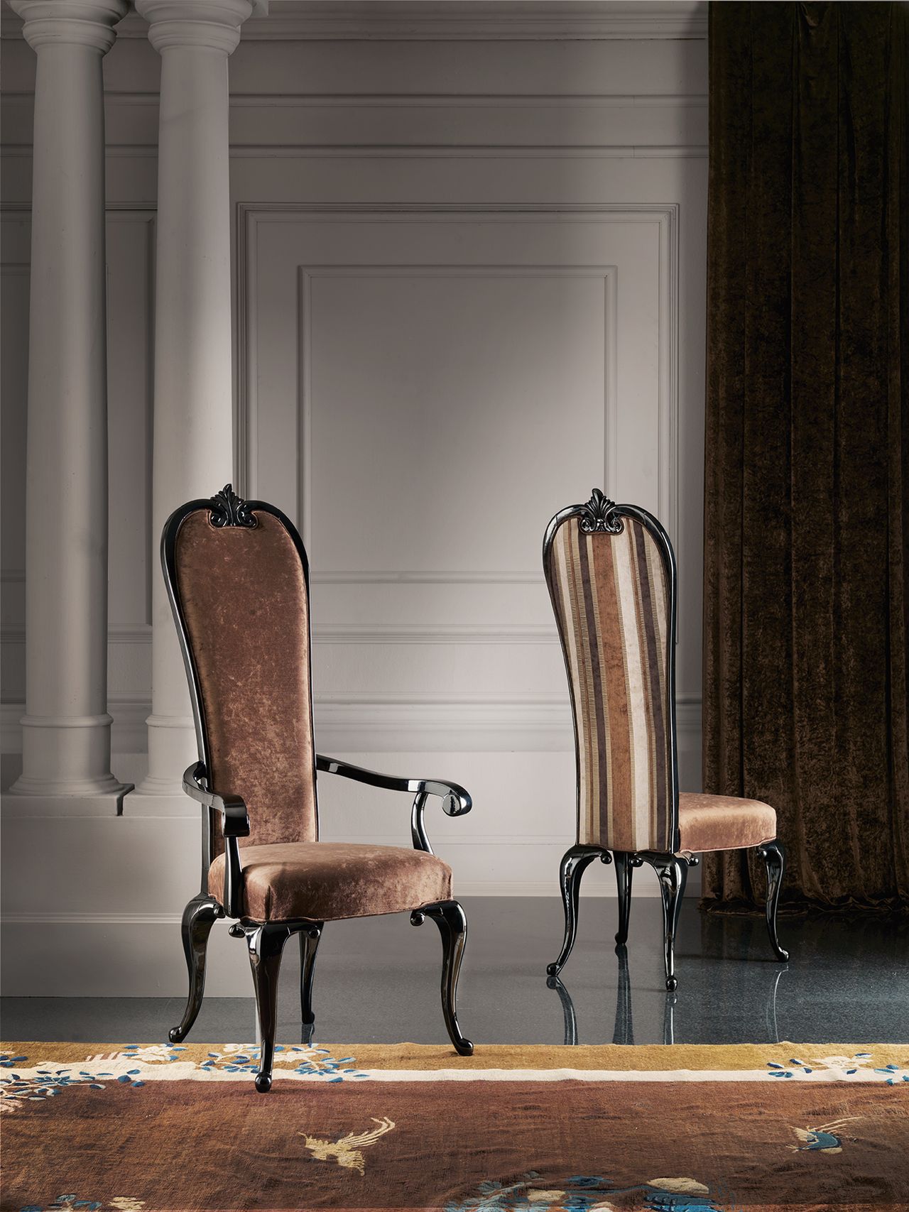 Фабрика Modenese Gastone, столи та стільці