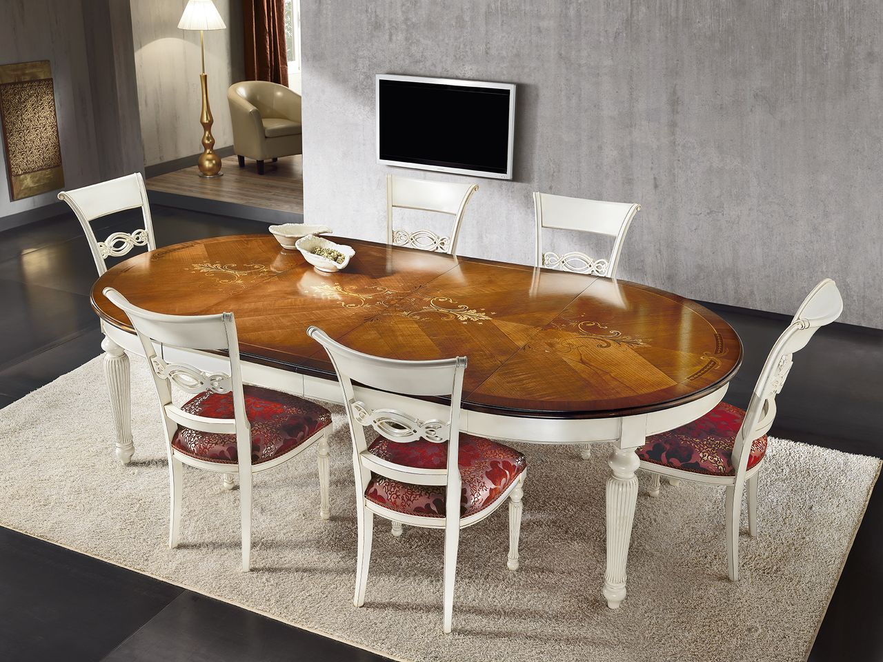 Modenese Gastone Factory, Tables and chairs 2