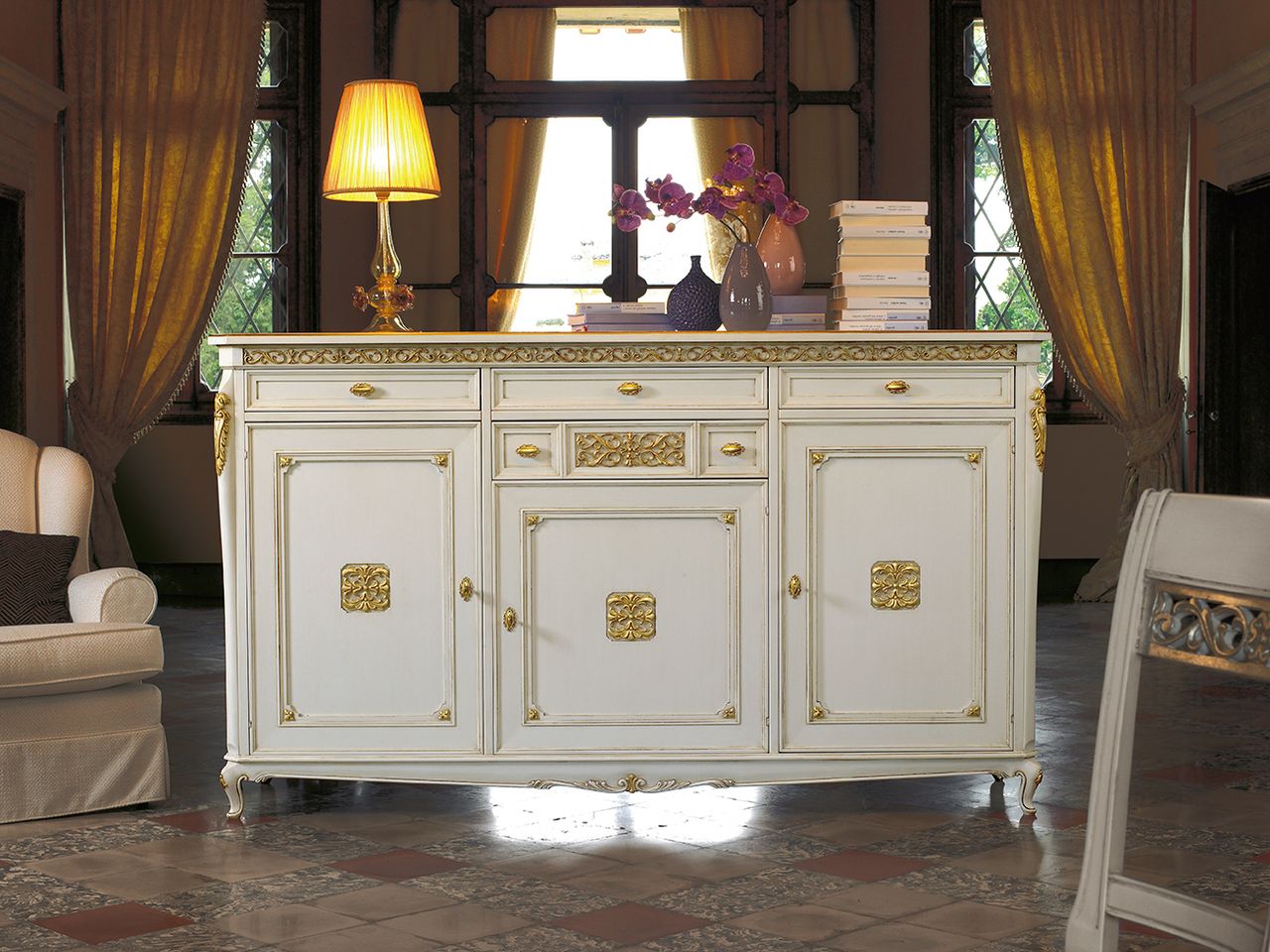 Modenese Gastone Factory, Tables and chairs 3