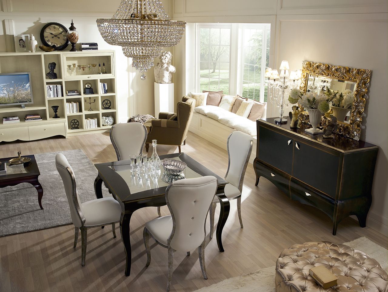 Modenese Gastone Factory, Tables and chairs 3