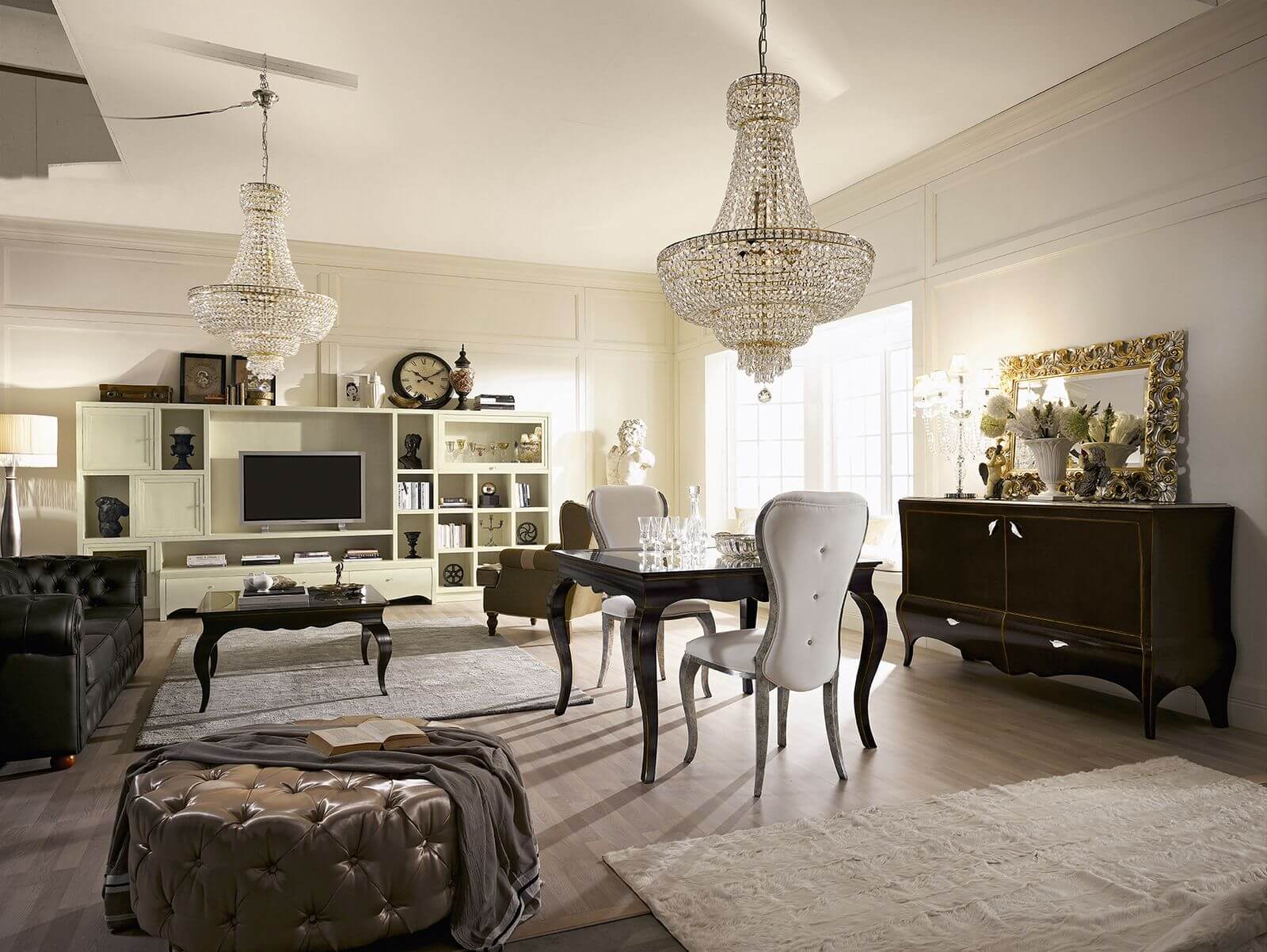 Modenese Gastone Factory, Living rooms 