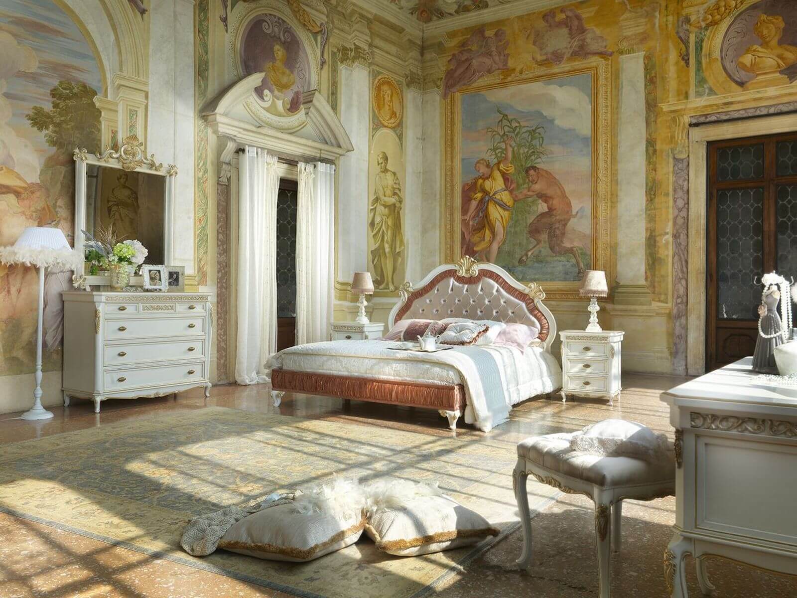 Modenese Gastone Factory, Bedrooms