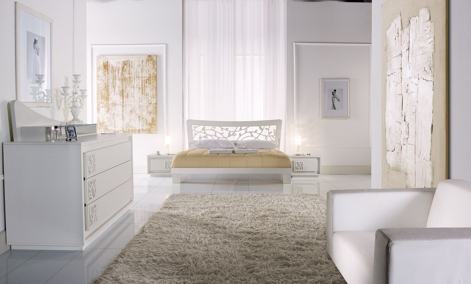 Modenese Gastone Factory, Bedrooms