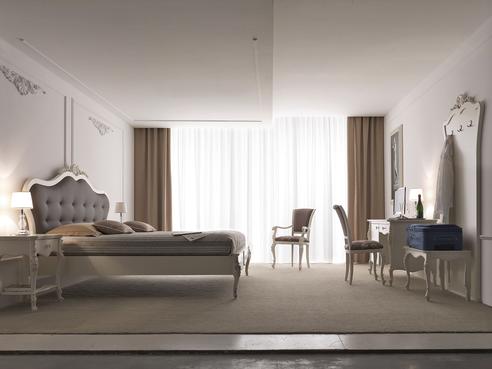 Modenese Gastone Factory, Bedrooms