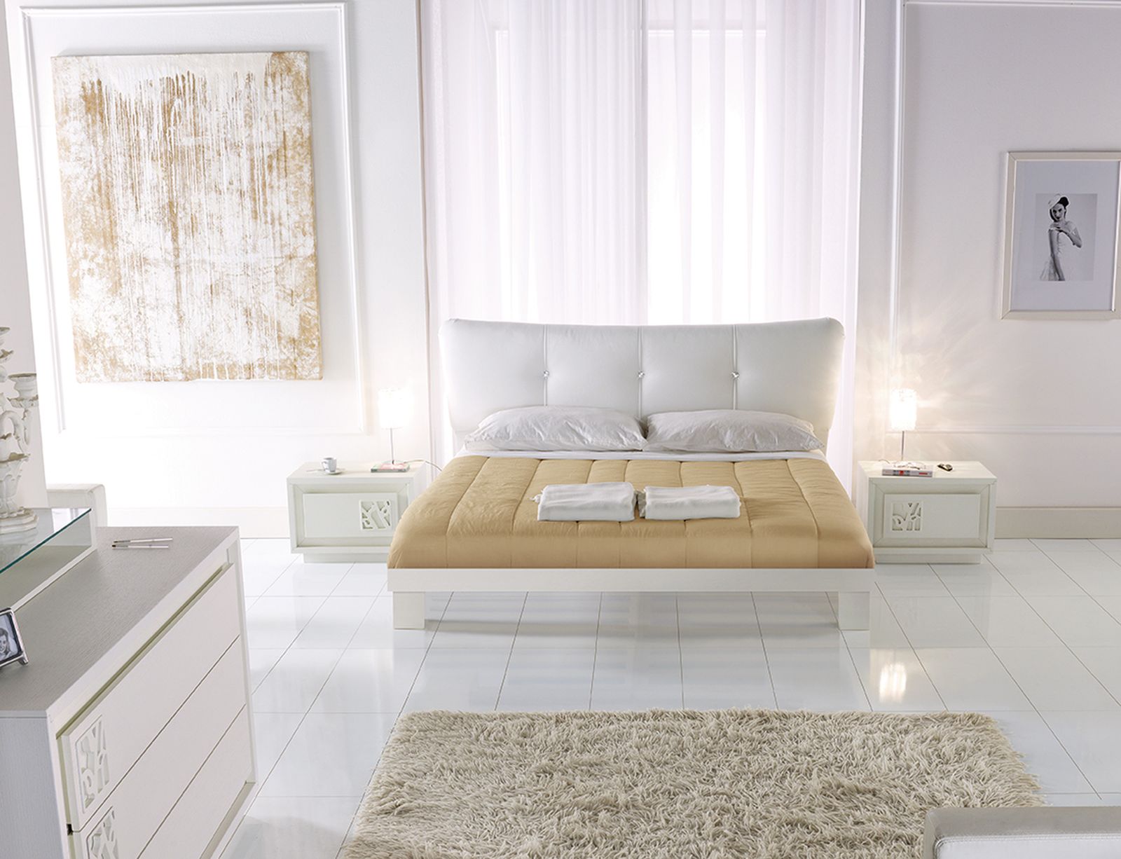 Modenese Gastone Factory, Bedrooms