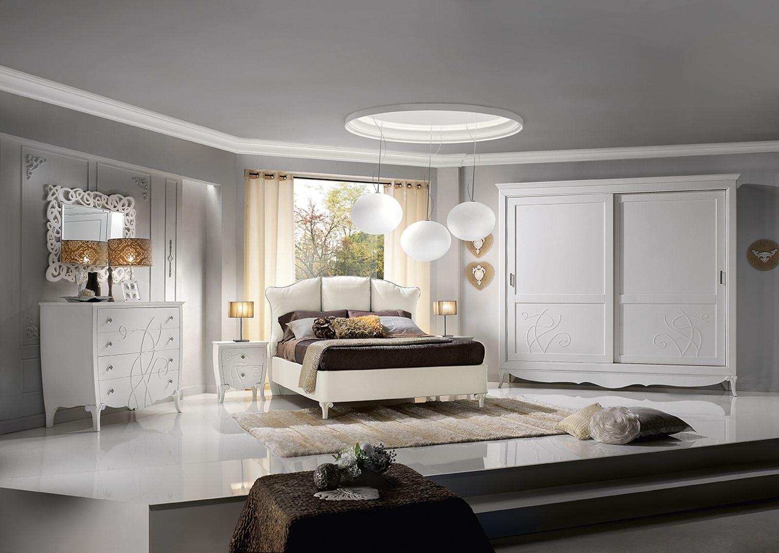 Modenese Gastone Factory, Bedrooms