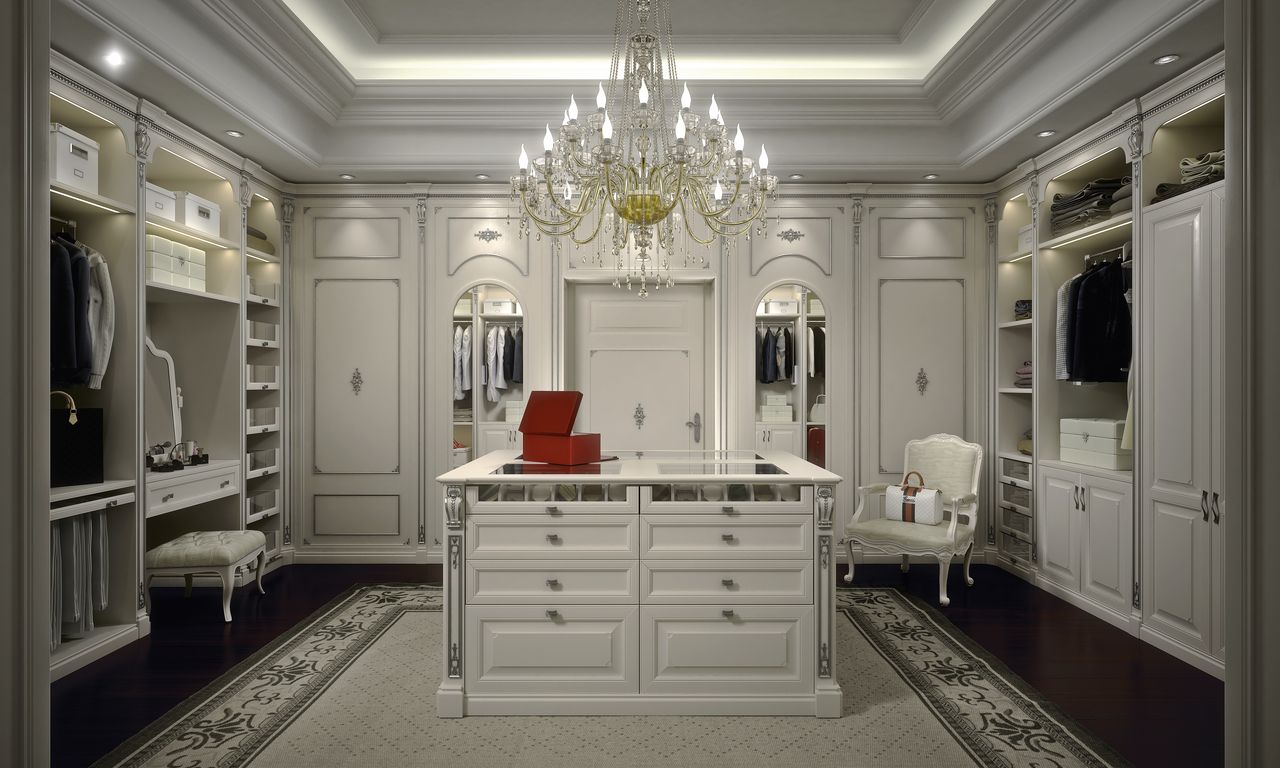 Фабрика Modenese Gastone, шафи та гардеробні кімнати