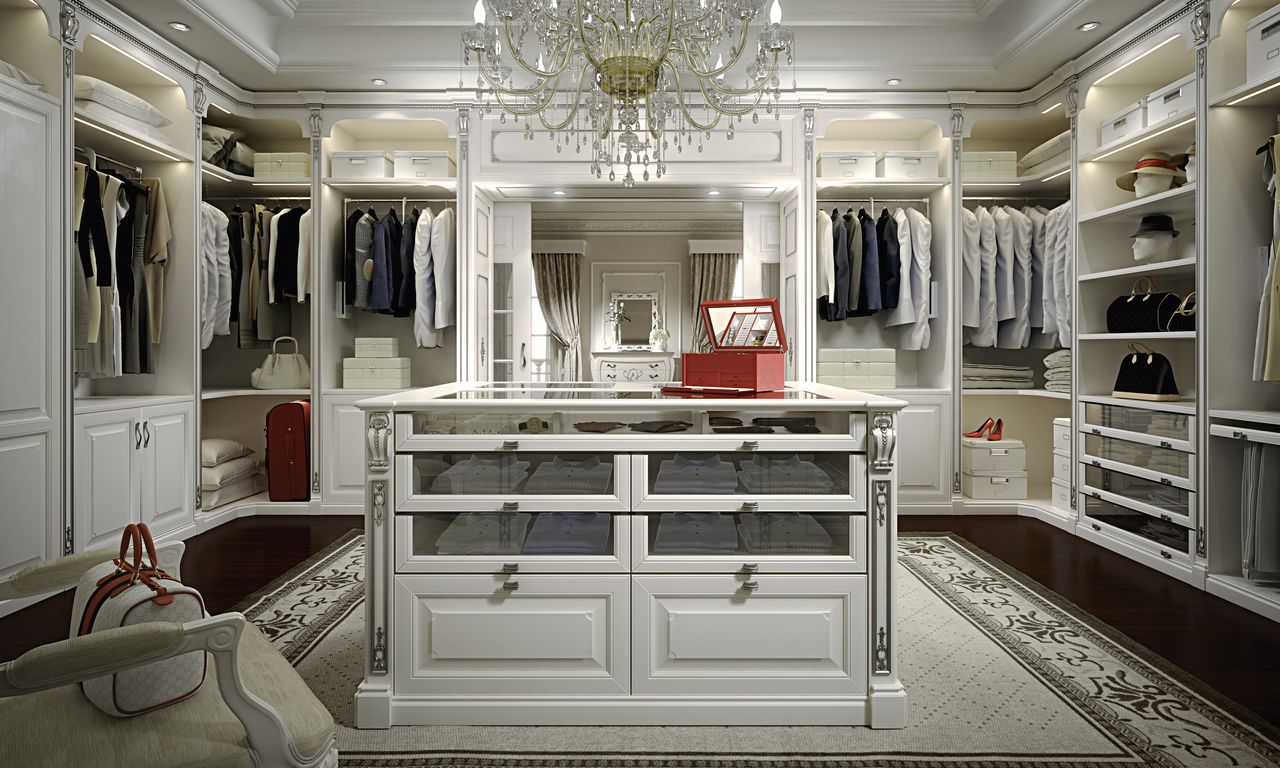 Фабрика Modenese Gastone, шафи та гардеробні кімнати