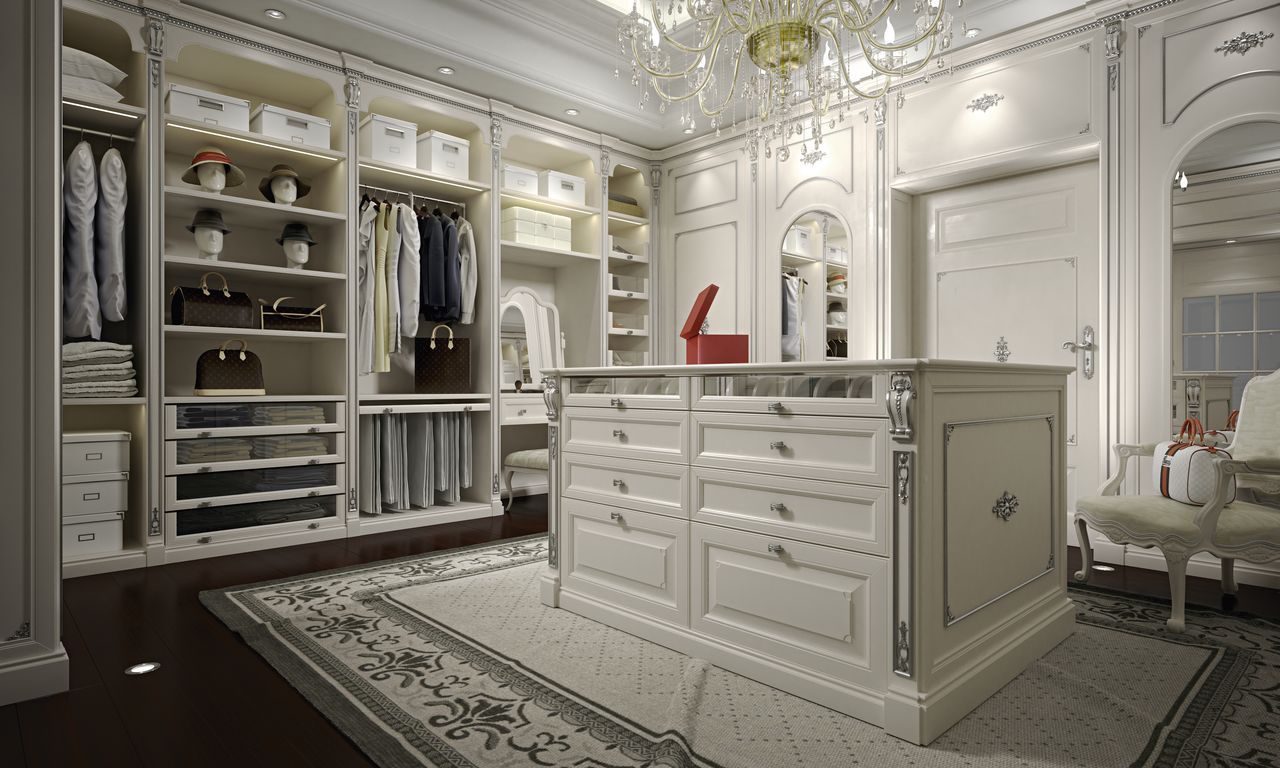 Фабрика Modenese Gastone, шафи та гардеробні кімнати