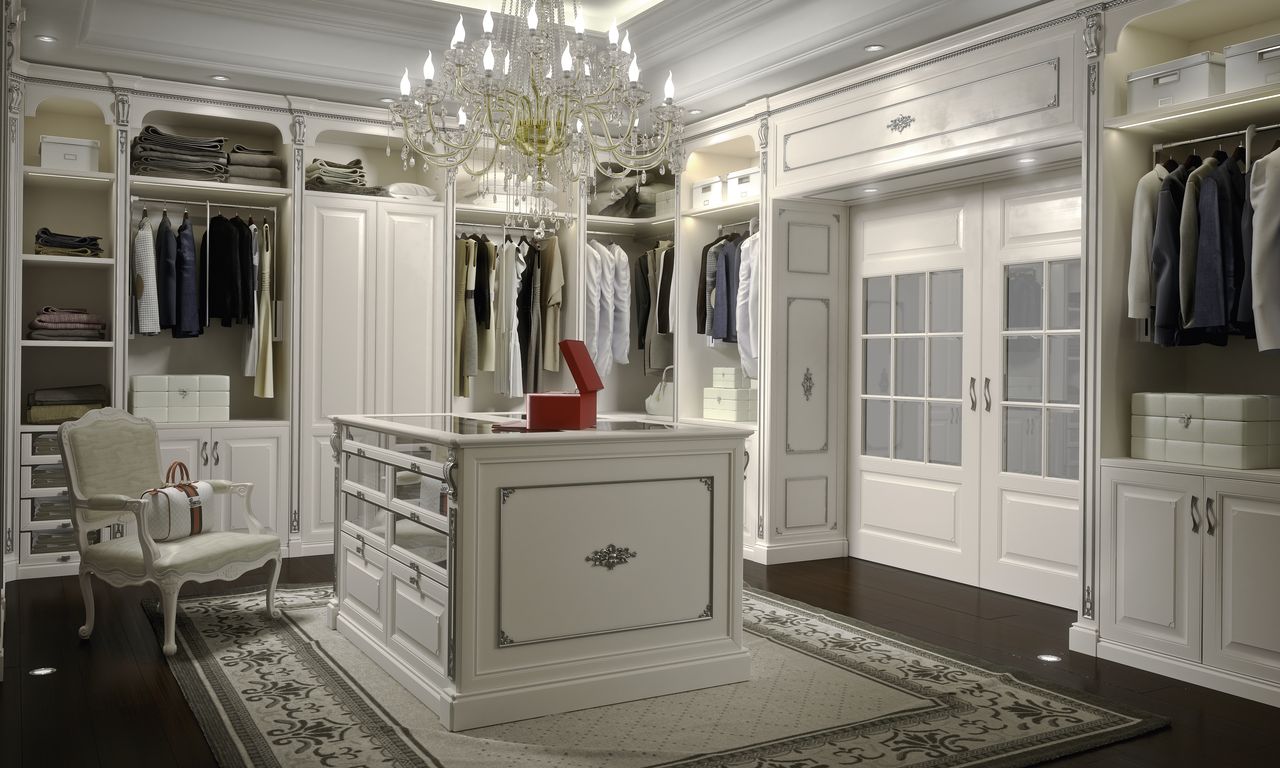 Фабрика Modenese Gastone, шафи та гардеробні кімнати