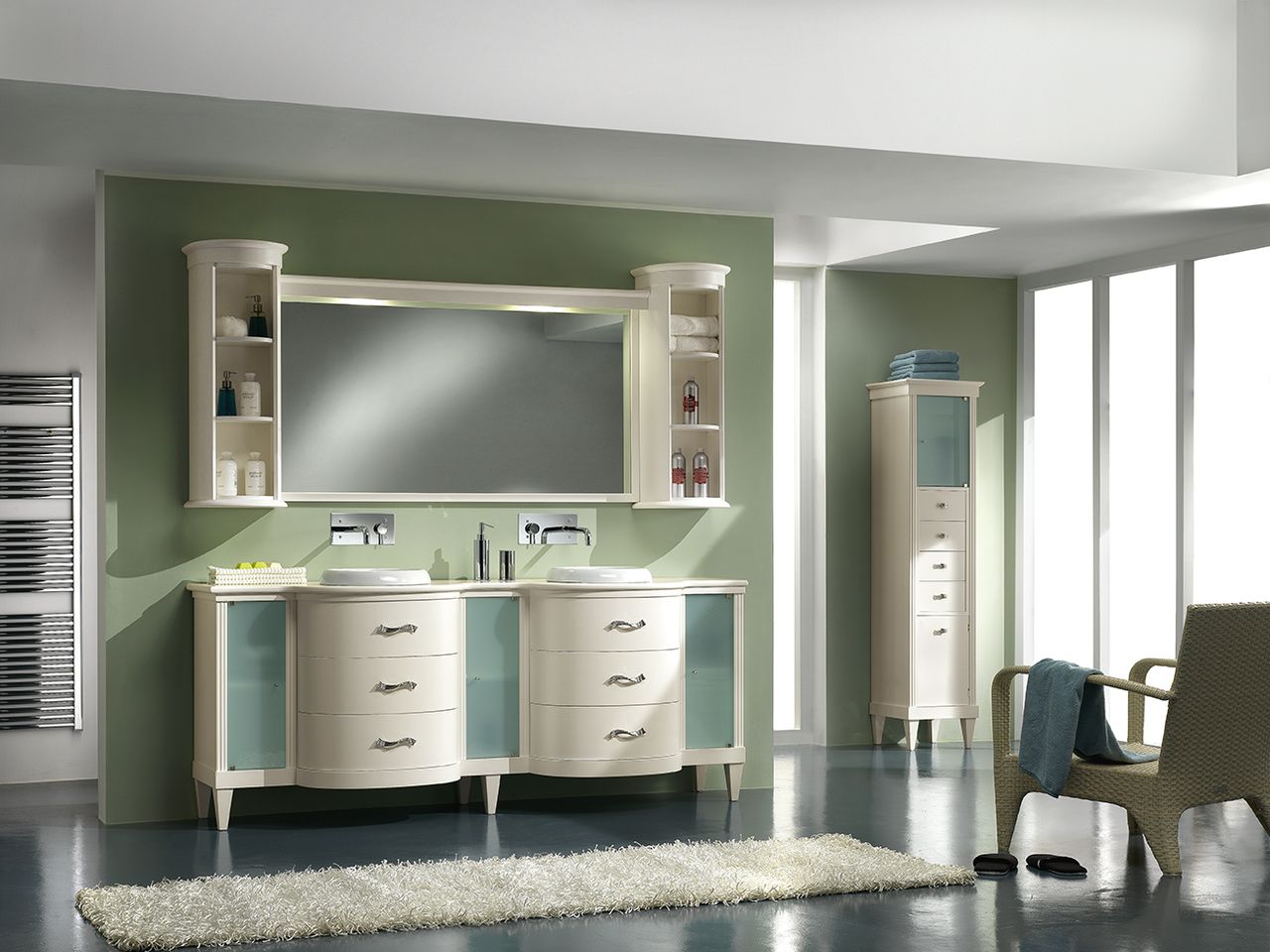 Modenese Gastone Factory, Bathrooms 