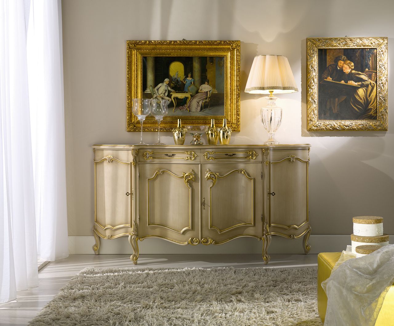 Modenese Gastone Factory, Living rooms 
