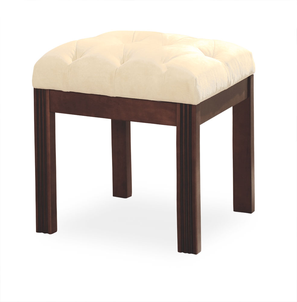 Neapol walnut dark pouf 