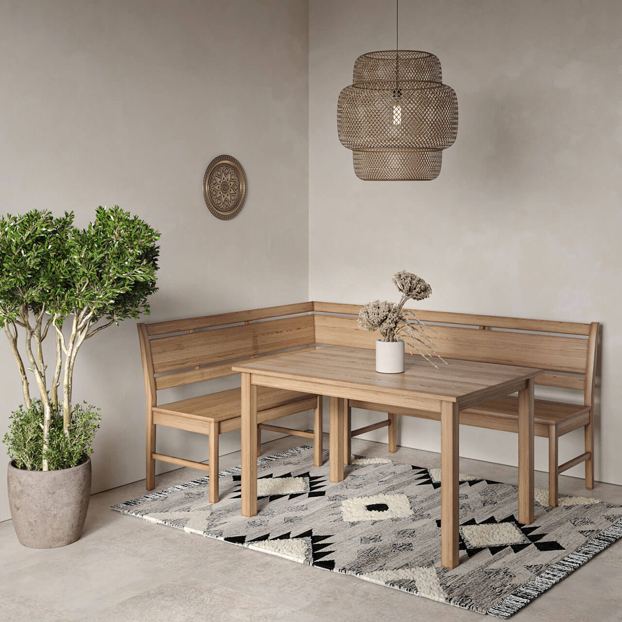 Benches and tables