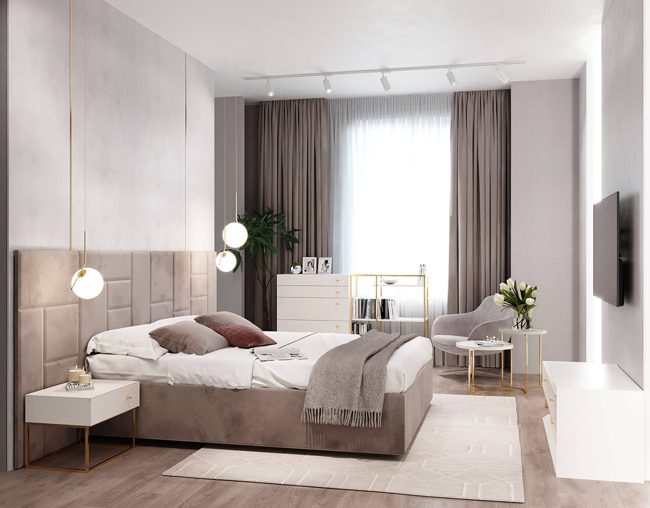 Life Gold Bedroom