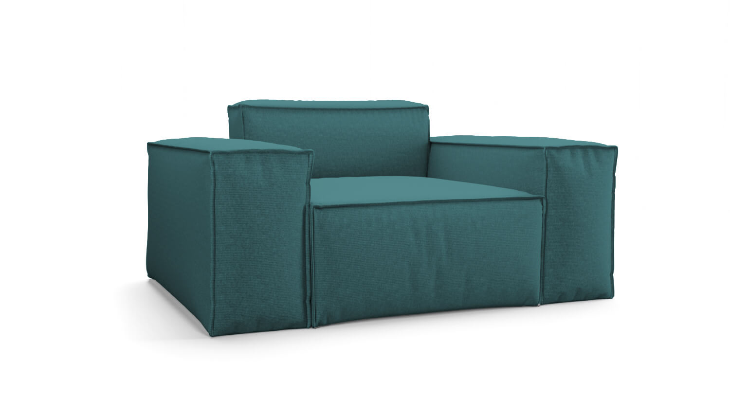 Шпон Бірюза