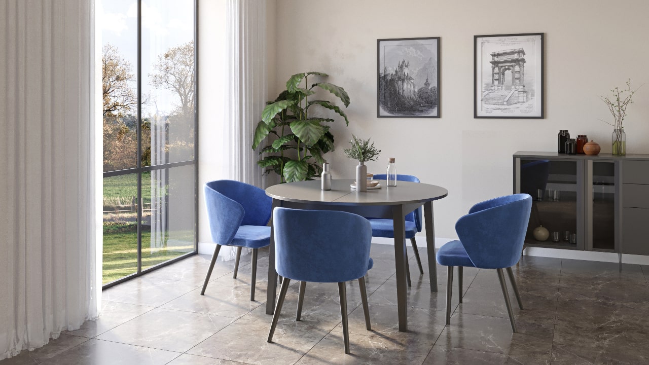 Gallery Table, Otto and Teno chairs