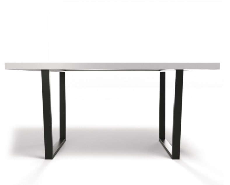 Modern table White