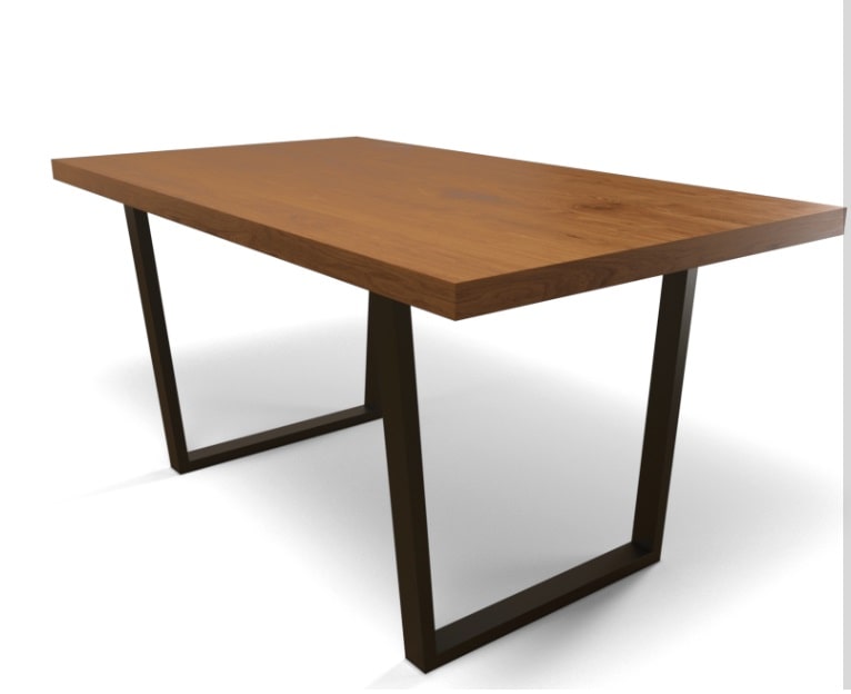 Modern table Walnut 