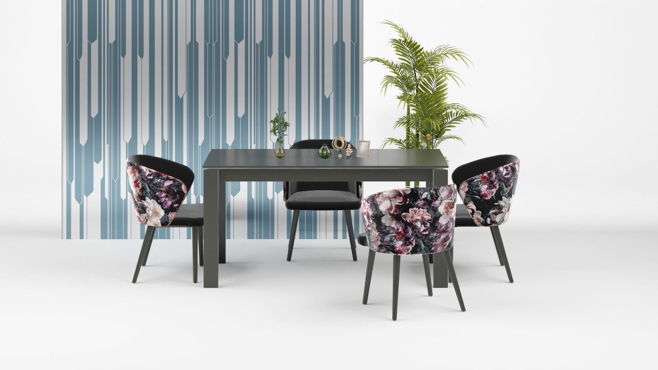 Oscar Table, Otto and Teno chairs