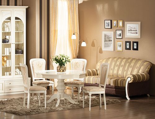  Donatello Tables and Chairs in color avorio