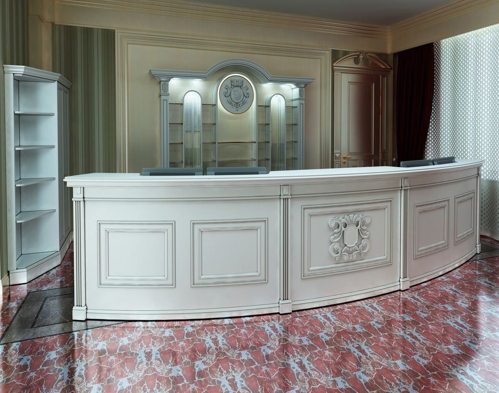 Reception сounters – individual design!